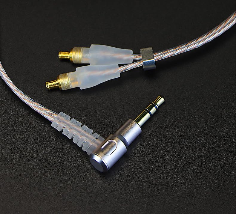 MOLGRIA Replacement Upgrade Monocrystalline Copper Audio Cable Compatible for ATH-MSR7B SR9 ES750 ES770H ESW950 ESW990H Headphone Extension Cord