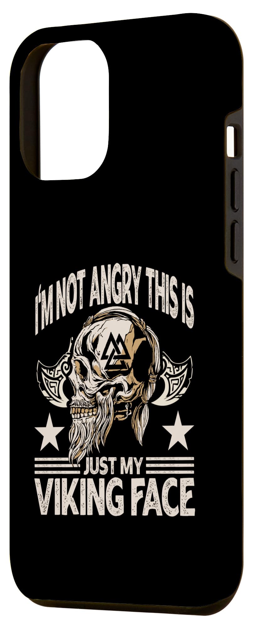 iPhone 15 Pro Max I'm Not Angry This is Just my Viking Face Valhalla Viking Case - Image 2