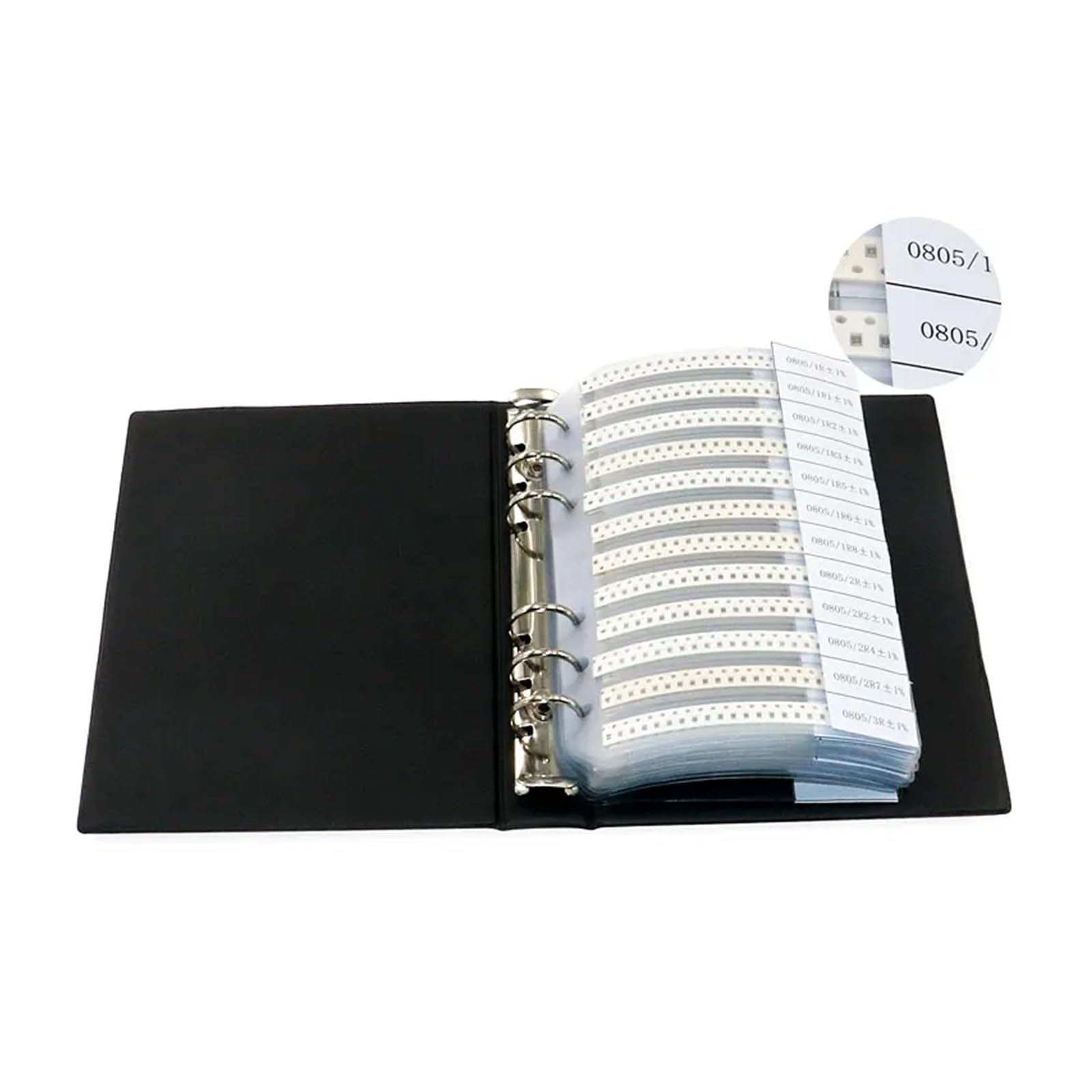 8500Pcs 0805 1% SMD SMT Chip Resistor Assortment Kit 170 Values Sample Book