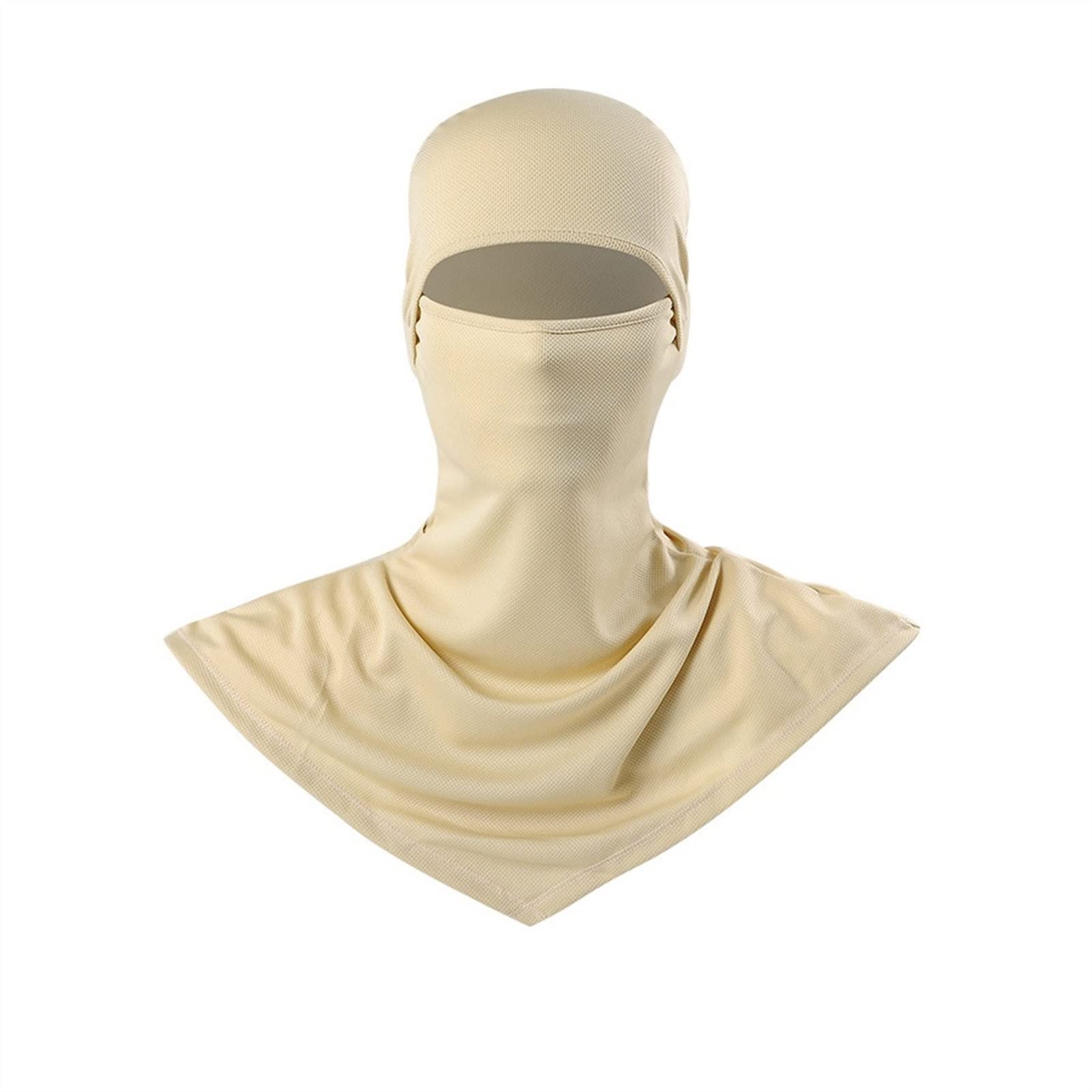 Cagoule Hommes Femmes Femmes Face Masque/UV Protection Couvoirs Longs de Cou Respirant for Le Ski de Ski de pêche à la pêche à la Moto à vélo (Color : K-EF-10, Size : M 56-60cm)