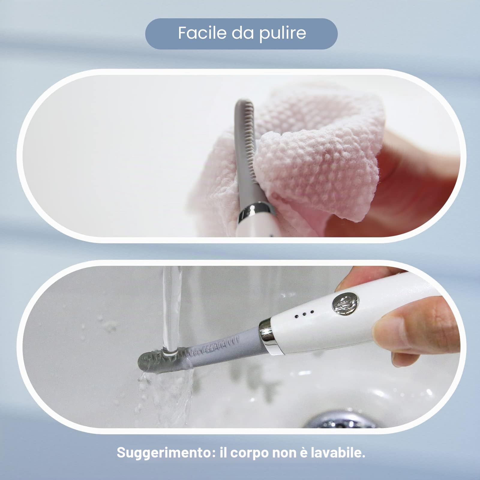 TOUCHBeauty - Piegaciglia riscaldato elettrico ricaricabile USB, 3 impostazioni temperatura, pettine silicone, arricciatura rapida, per ragazze e donne