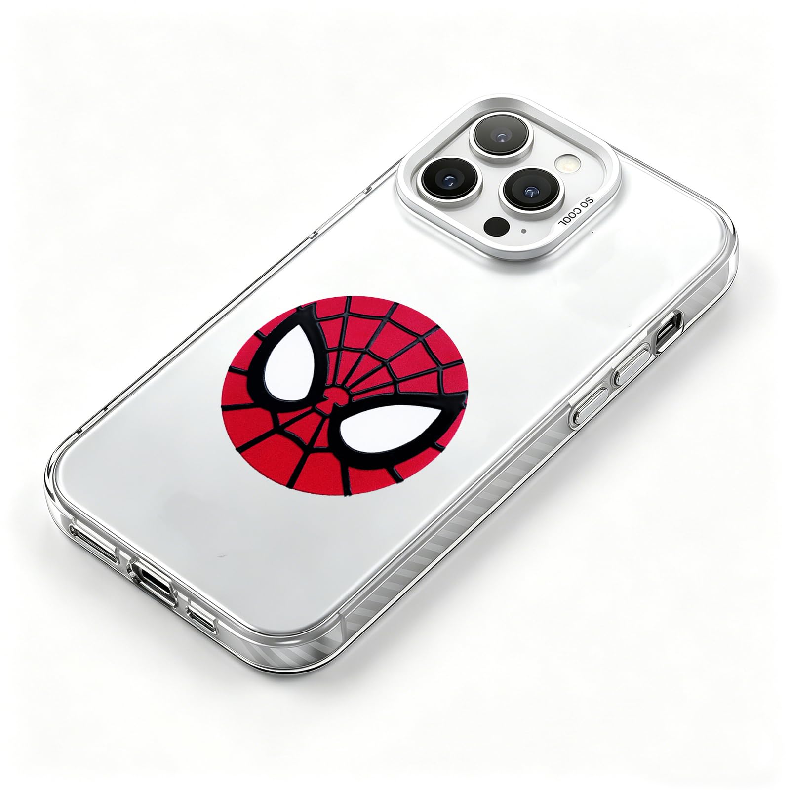 Amazon.co.jp: Jinsupin スマホケース スパイダーマン フェイス