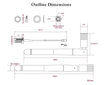 Amazon.com: Antenna Kit Compatible with Raspberry Pi Compute
