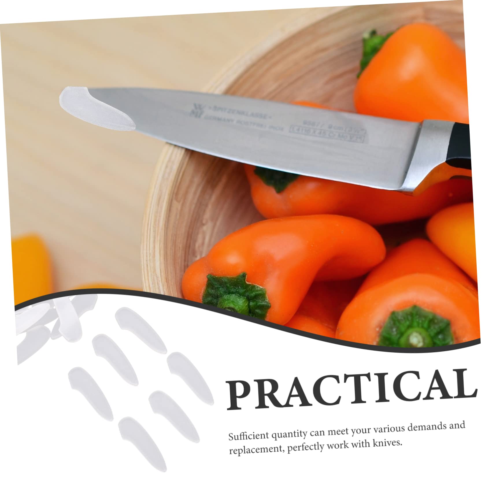 MAGICLULU 250piezas Fundas Para Cubiertas Flexibles Para Puntas De Protecciones Para Cortadores Para Cocinas y Envíos