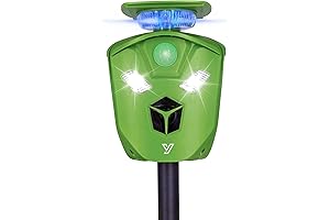 Dog Deterrent Ultrasonic Solar Powered Outdoor Repeller