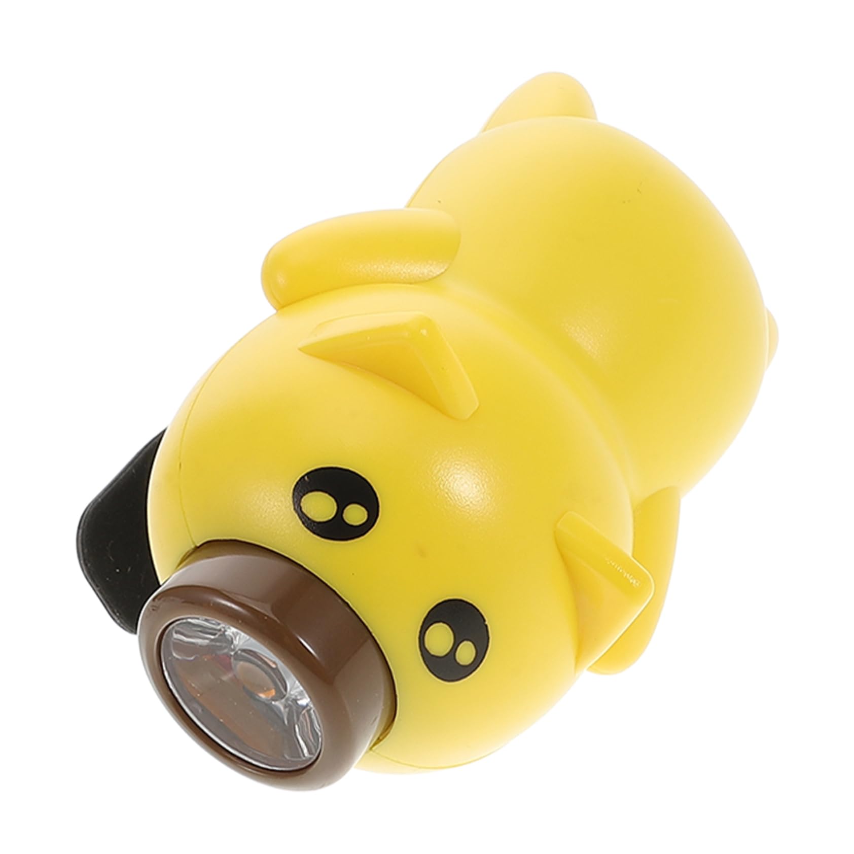 GALPADA Bike Lamp Bell Pig Design Boys and Girls Bike Light Front Lamp Adorable Horn Charging for Outdoor Play