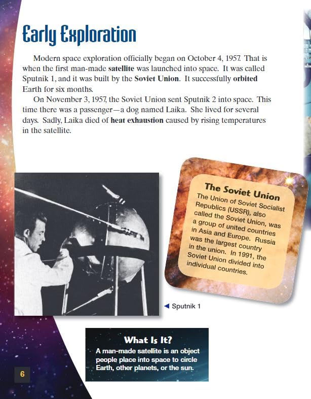 Teacher Created Materials - TIME For Kids Informational Text: Space Exploration - Grade 3 - Guided Reading Level P - Image 6