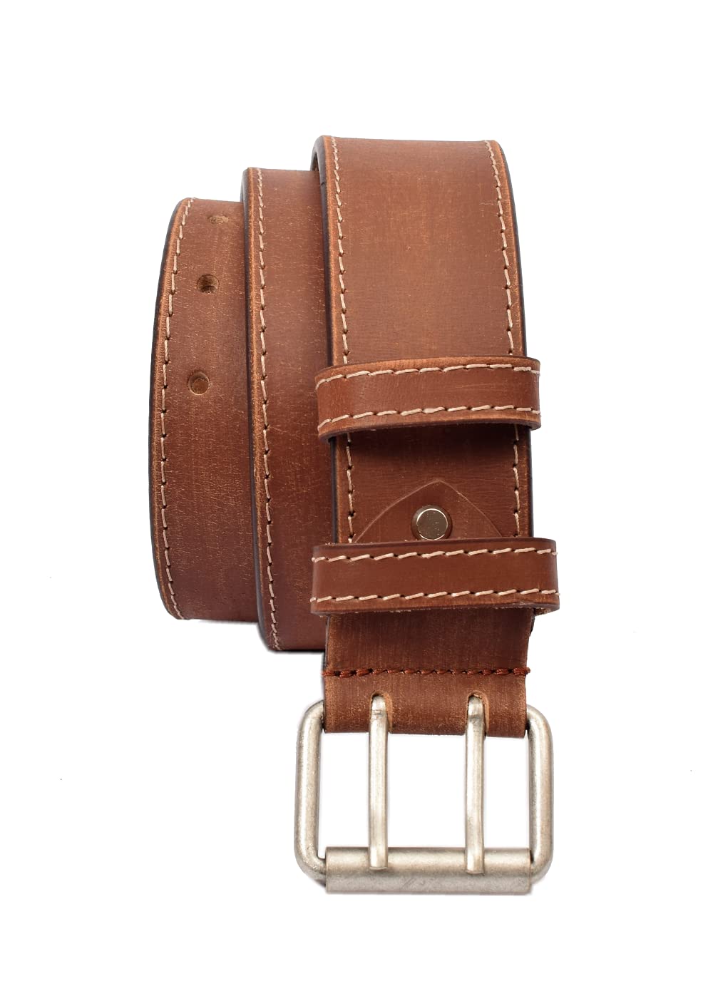 Menzo Kellnergürtel aus echten Leder, Gürtel für Kellnertaschen, extra breiter Kellnerbörsengürtel, Gürtel für Damen und Herren