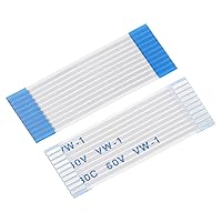 Vista 84 de uxcell Cable plano flexible, 30 mm, 1 mm de distancia entre conductores, 4 pines, cables FPC y FFC de cinta flexible para televisor LCD, audio