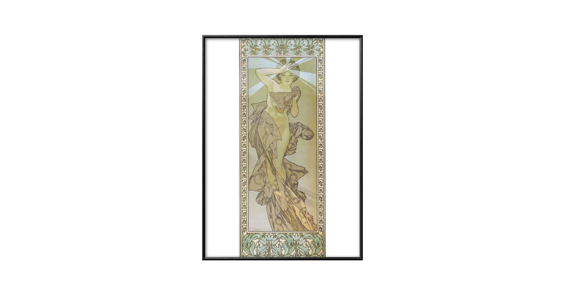 Alphonse Mucha アルフォンス・ミュシャ「明けの明星」 額装品 MORNING STAR │ MUCHA（ミュシャ）公式サイト