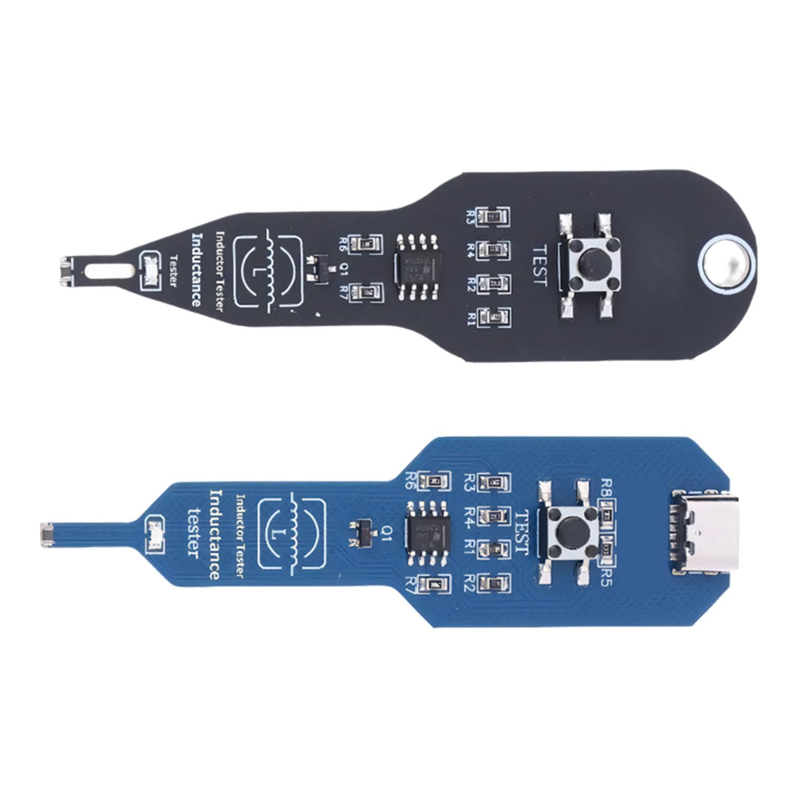 Accurate Inductance Tester for Circuit Board Coil Testing with Fast Response Time and Protections Design Electronic Component Analyser