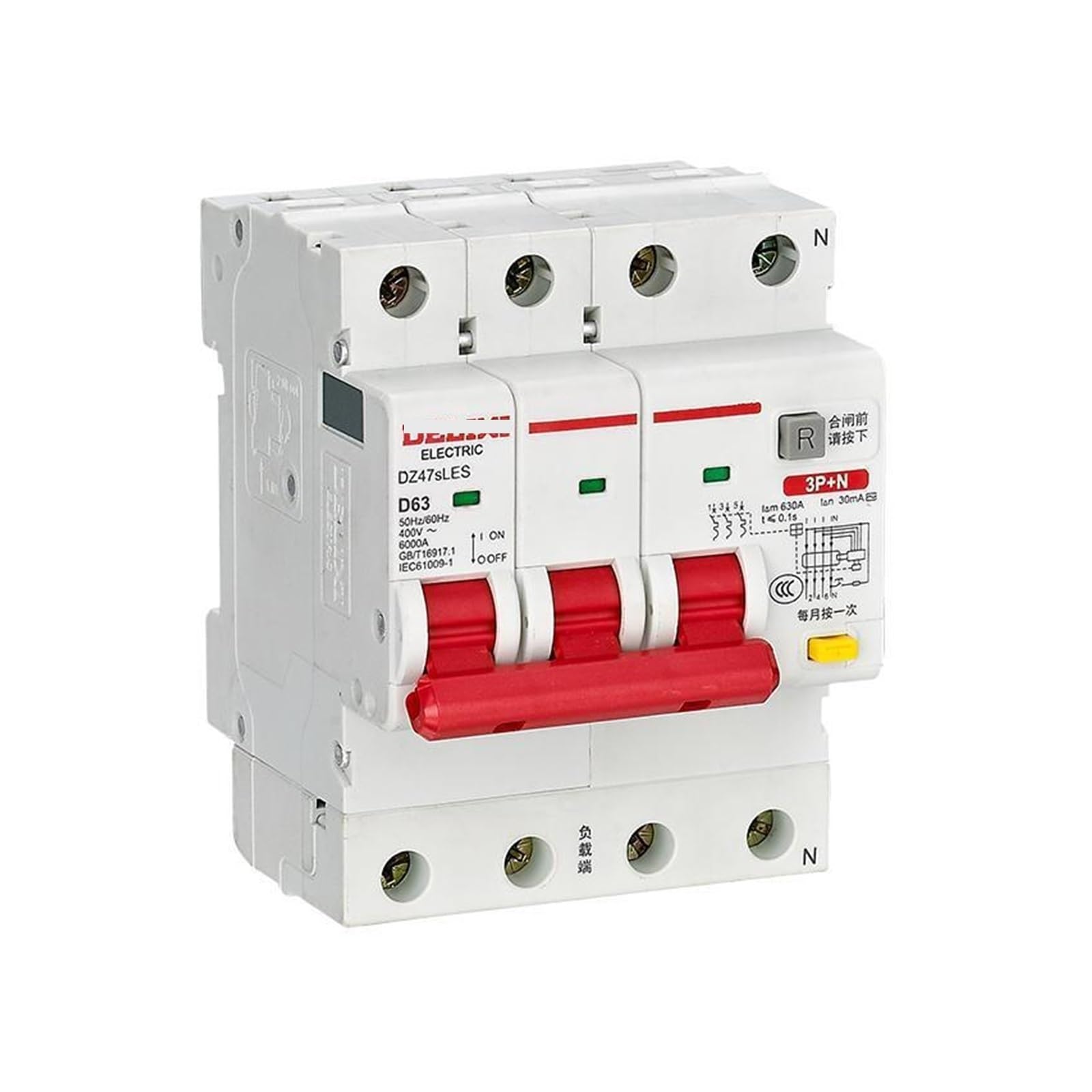 Disjoncteur fuite DZ47SLES6C6R300 pour sécuriser la maison connectée
