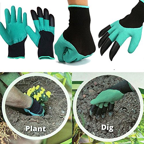 Guanti Da Giardino Con 4 Artigli In Plastica ABS Per La Piantagione Da