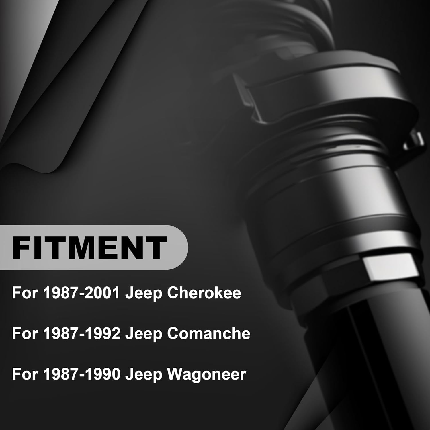PartsFlow 31.08" Front Drive Shaft Assembly For 1987-2001 Jeep Cherokee For 1987-1992 Jeep Comanche For 1987-1990 Jeep Wagoneer 53005542, 938-128