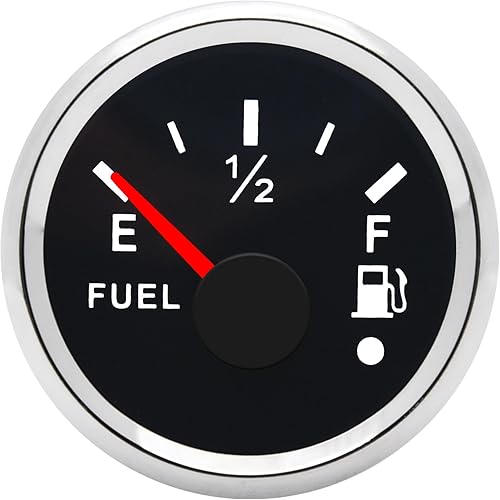 Calibre de combustible de 240 a 33 ohmios para barco, calibre de combustible marino, medidor de nivel digital, calibrador de nivel de tanque de
