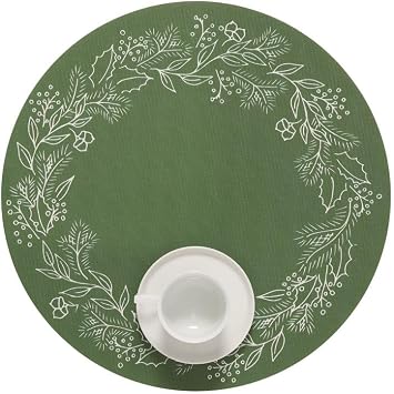 Martha by Martha Stewart Chilewich Wreath Placemat Set of 4