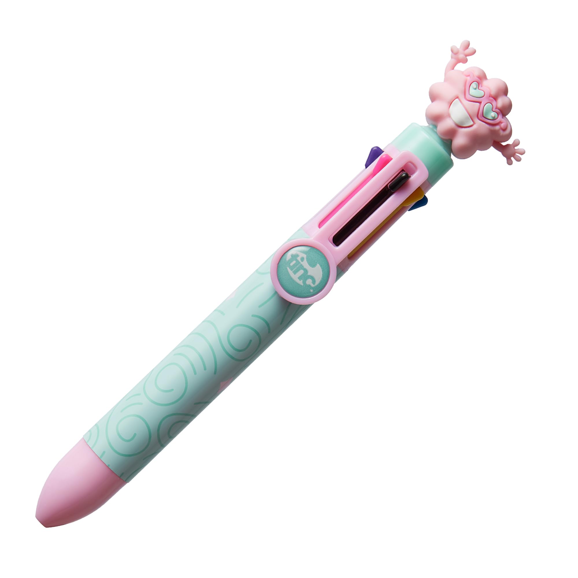 Tinc Multicolour Retractable Ballpoint Pen 6-in-1 Colour Ballpoint Pens for School Office Home | Mintee (MLCKMINT)