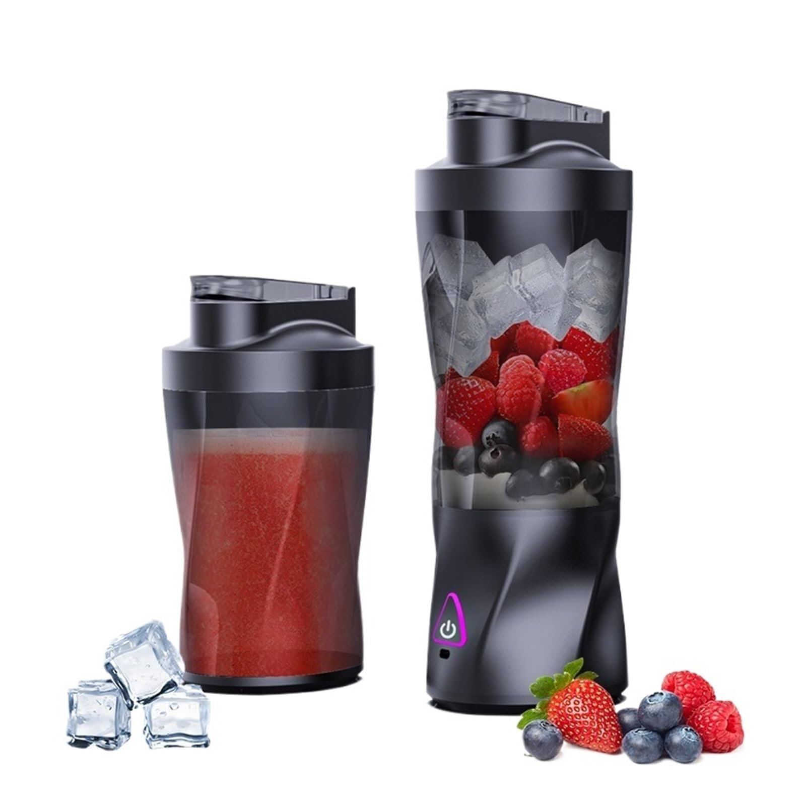 Compatibile con spremiagrumi elettrico portatile, frullatore for frutta fresca, 700 ml, multifunzionale, ricaricabile tramite USB, frullatore for frullati, tazza for miscelazione all'aperto