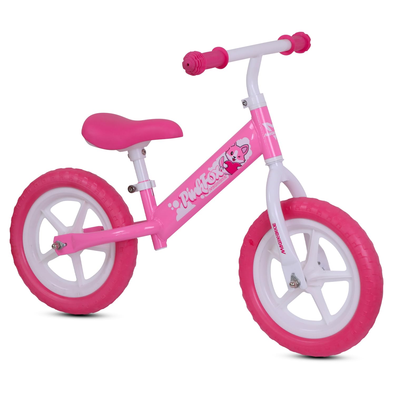 Bicicletta Bambini Senza Pedali 2-5 Anni, Bici Senza Pedali Balance Bike per l'Equilibrio, con Manubrio e Sellino Regolabili, Max 25 Kg, Giochi Bambini 2-5 Anni
