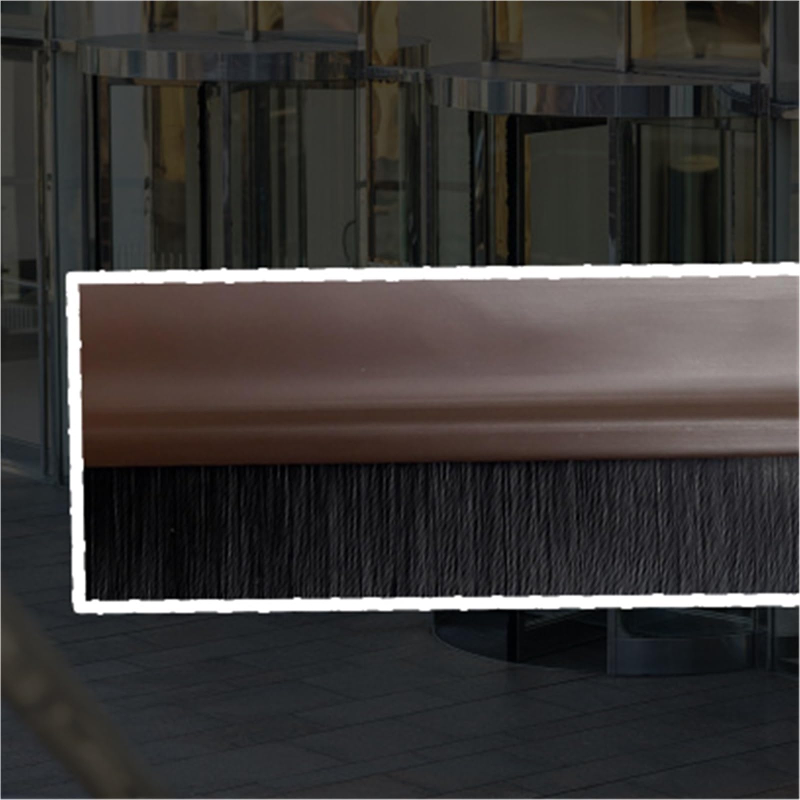 Door Strip Draught Brush, Sealing Draught Excluder PVC Nylon Brush Strip, Multicolor, Multiple Sizes(B,L 30cm x Brush Height 30mm)