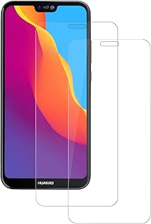 DOSNTO Protector Pantalla Huawei P20 Lite Cristal Templado para Huawei P20 Lite, Vidrio Templado Transparente Case-Friendly Glass Screen Protector, Anti-Golpes, 9H Dureza,Resistente [2 Unidades]