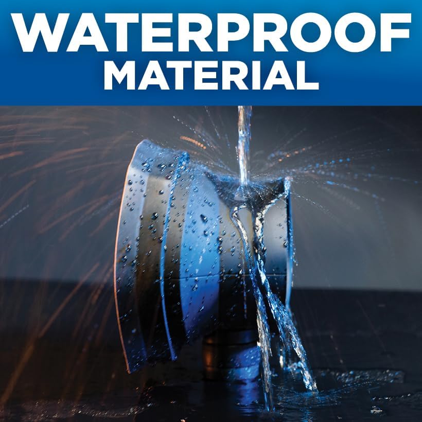 Water splashing on a speaker, illustrating the waterproof material of the baffle