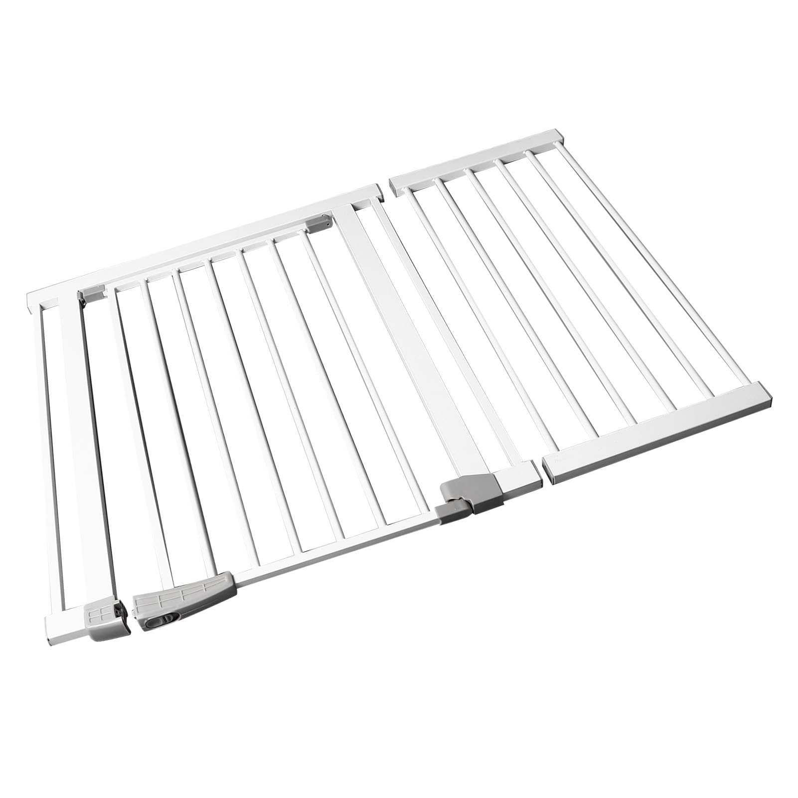 Generic Puerta de Seguridad para Bebés, Fácil Instalación, Valla de Protección Infantil Duradera para Puertas, Escaleras, Material ABS