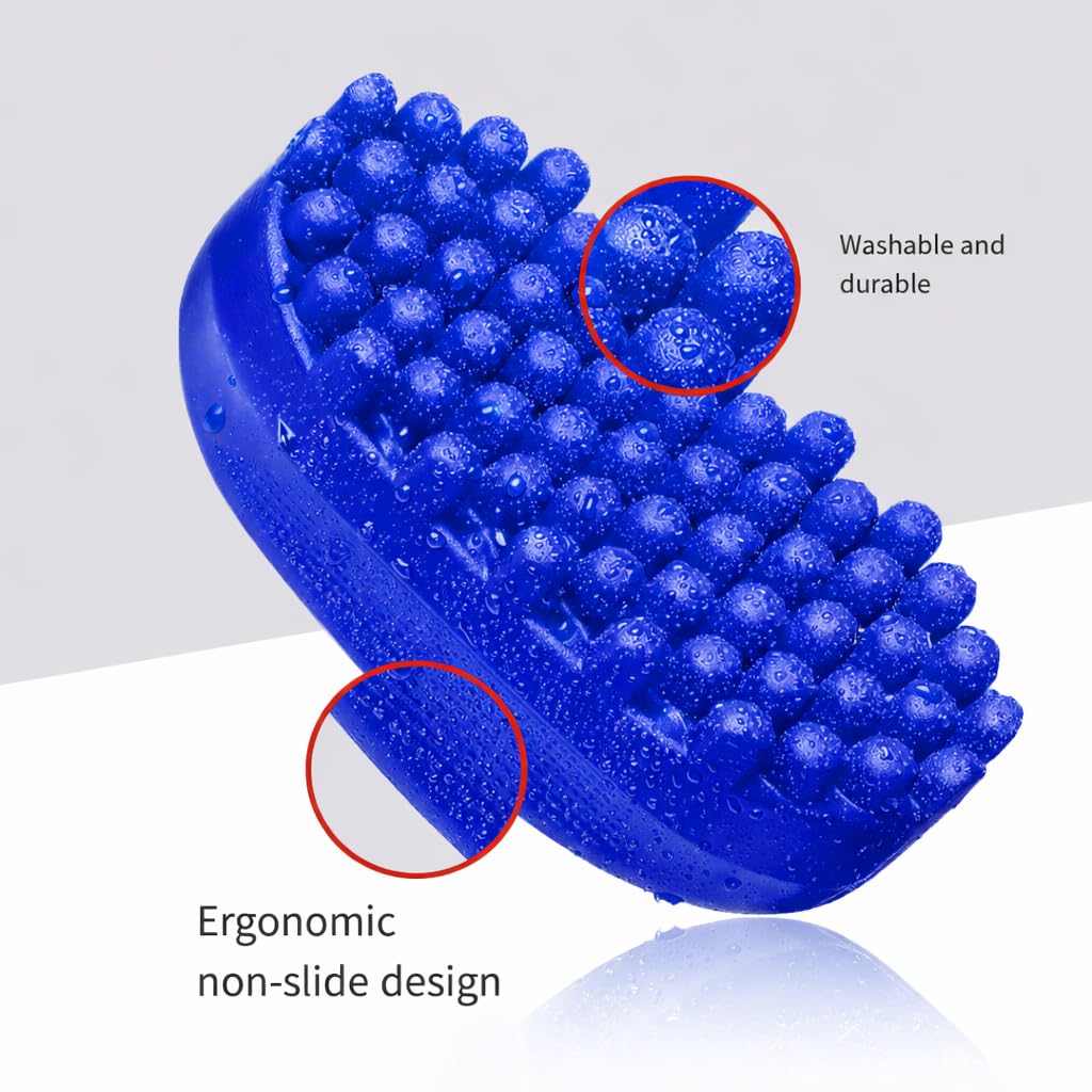 Luxury Twist Styler – Durable, Washable Comb Brush, a Premium Alternative to Hair Sponges for Afro, Curly, Coiled & 4C Hair, Ideal for Daily or Professional Use (1 Count) (Blue) image 2