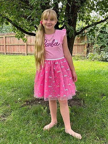 Barbie Girls Tulle Dress Little Kid to Big Kid3