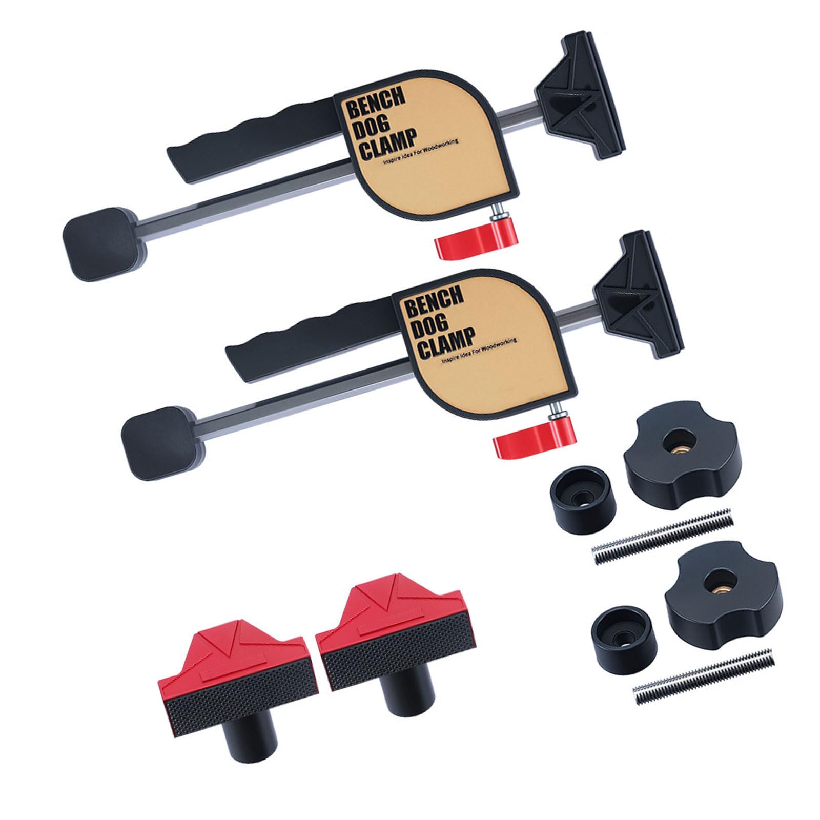 Desktop Clamp Multipurpose Woodworking Clamp Fixture Woodworking Tool Quickly Release Clamps Enduring for Hole Workbench Auxiliary Clamping Fastener Tool