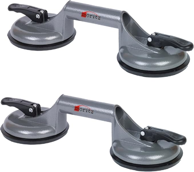 Set Di 2 Maniglie Per Trasporto Lastre STAHLWERK - Per Cartongesso E Pannelli - Foto 7