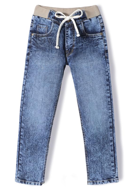 chopper club Boys Jeans - Regular-Slim Fit Stretch Denim Ideal for School, Casual Wear & Parties – Comfortable Sizes US 4-16