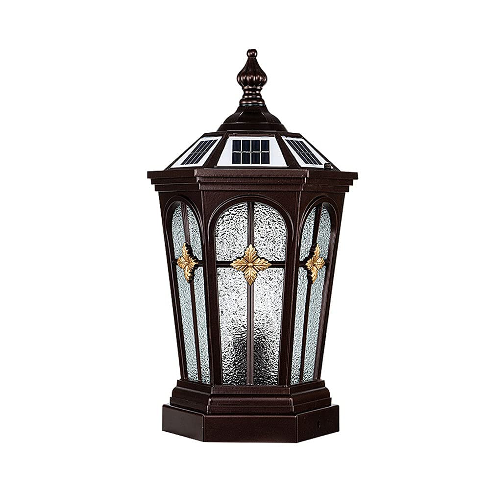 Borne lumineuse solaire pour éclairer vos soirées sur la terrasse et le jardin