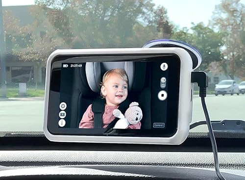 Miniatura 9 de Tiny Traveler Monitor de bebé  Kit básico inalámbrico pequeño (TT002PBB) con banco de energía  Monitor de coche de bebé para el hogar y el