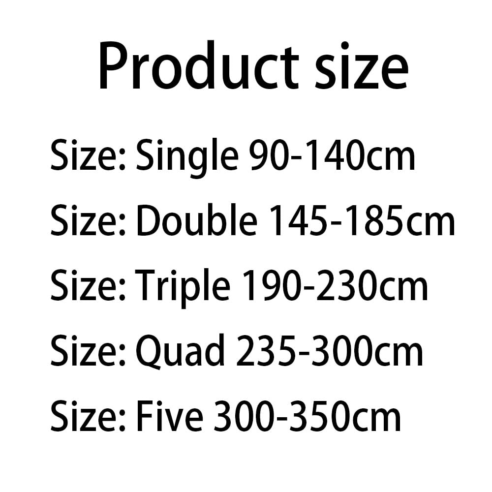 Copridivano, copridivano traspiranti, ad alta elasticità, consistenza morbida, resistenti alle rughe e allo sbiadimento e di facile manutenzione-Grey 2||Three people 190-230cm