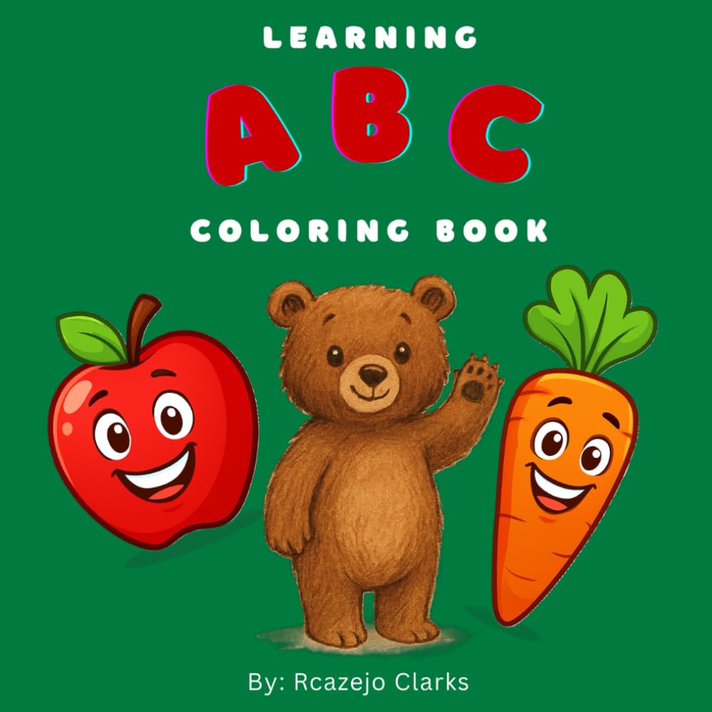 LEARNING ABC: Coloring Book