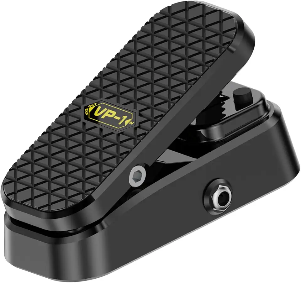Pedal de Expressão/Volume para Guitarra Vp-01, Pedal de Expressão Universal 2 Em 1 para Teclados, Teclados/Controladores Midi e Pedais de Efeitos de Guitarra Compatíveis.