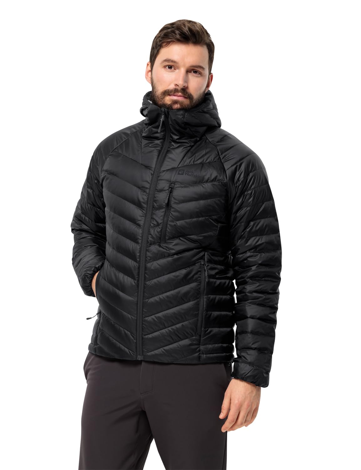 Jack Wolfskin Men's Passamani Jacket, Phantom, S