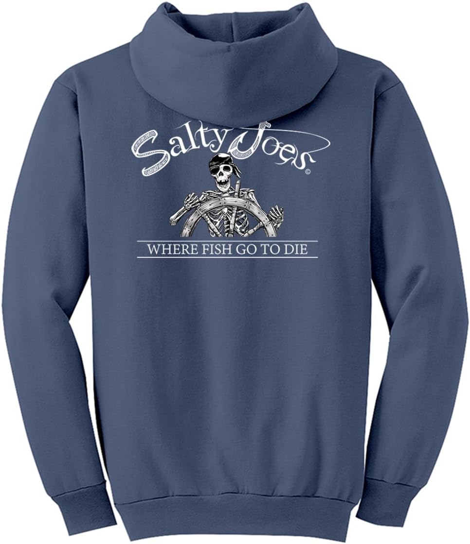 SALTY JOES Men's Graphic Logo Hooded Sweatshirt Collection