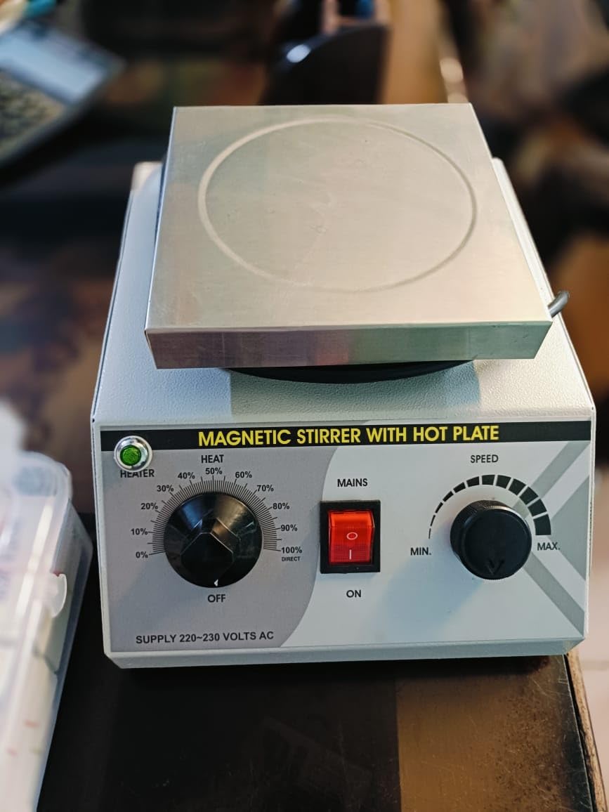 Magnetic stirrer with hot plate (B0DFQF8BGF) Amazon Price History, Amazon Price Tracker