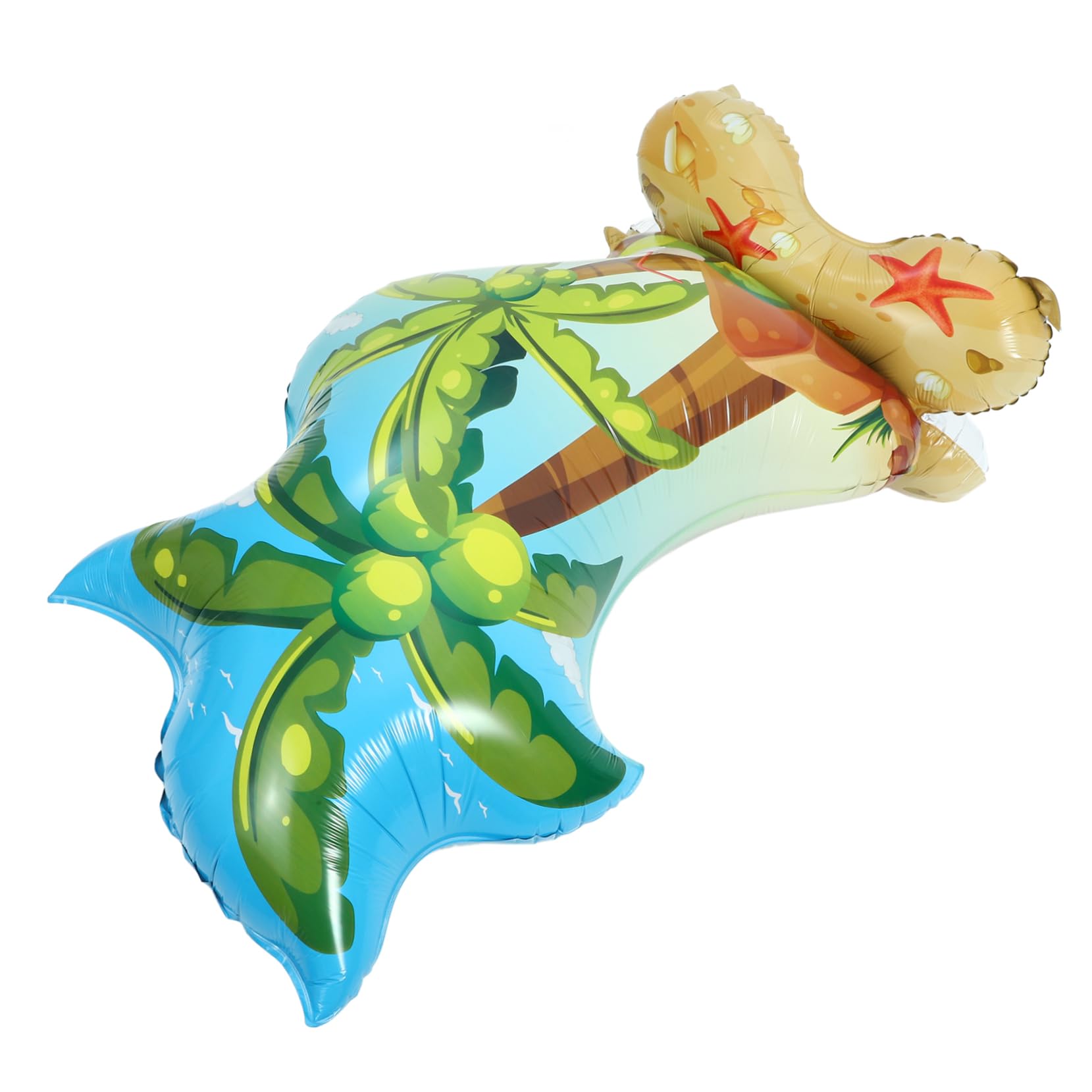 UPKOCH 4piezas Inflable De Tropical Para Decoración De Fiesta Hawaiana Accesorio Para Celebraciones De Verano y Fotografía Playa
