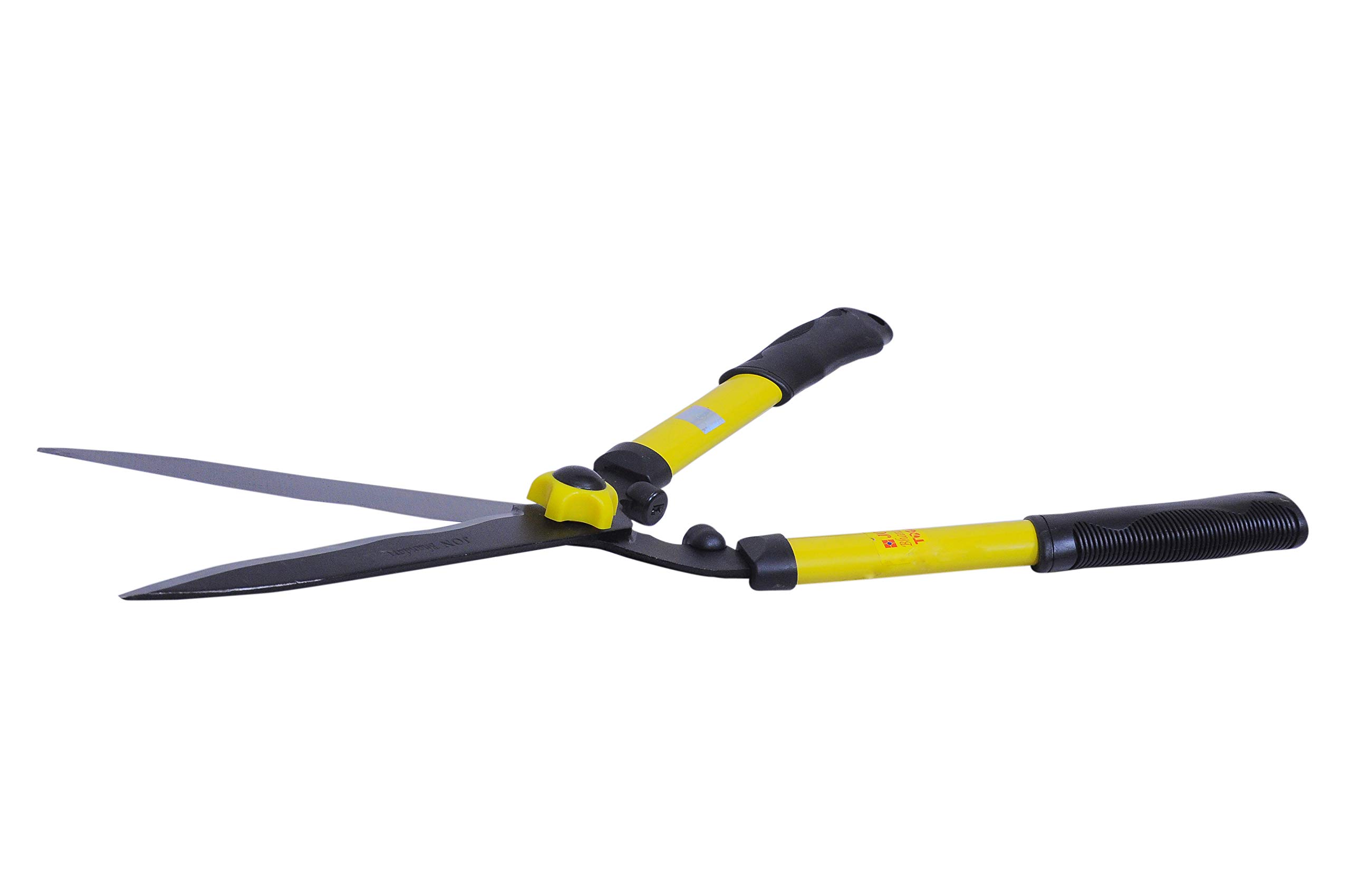 Jon Bhandari Tools Heavy Duty Hedge Shears for Gardening – Garden Pruning Shear with Sharp Steel Blades, Branch Trimmer, Cutter, Pruner for Hedges, Bushes & Shrubs – Black & Yellow - Image 2 thumbnail