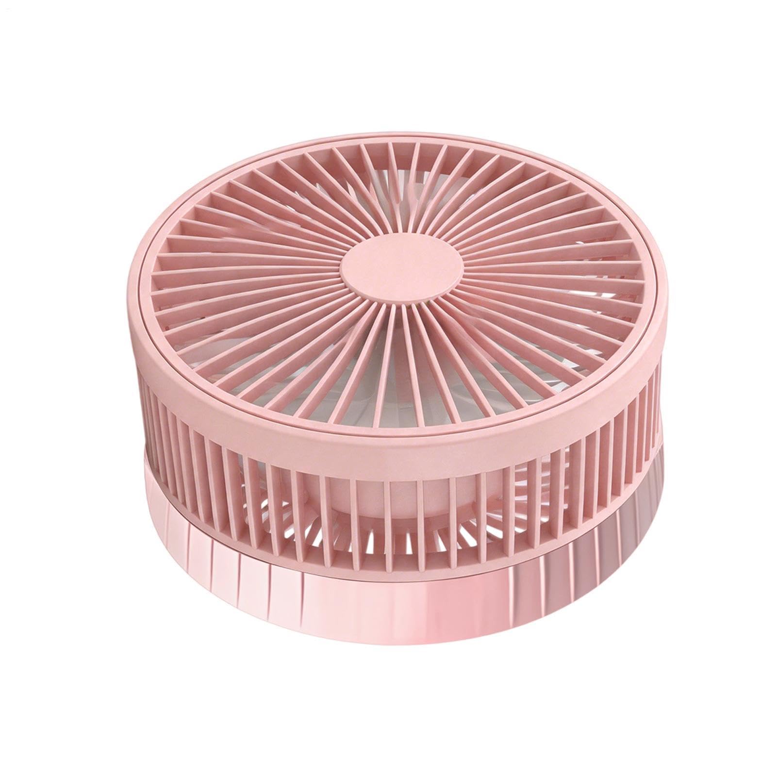 Ventilatore da Scrivania Soffiatore d'Aria Pieghevole Telescopico | Ventilatore Portatile per Pavimento, Camera, Ufficio, Viaggio, Campeggio, Spiaggia, All'aperto