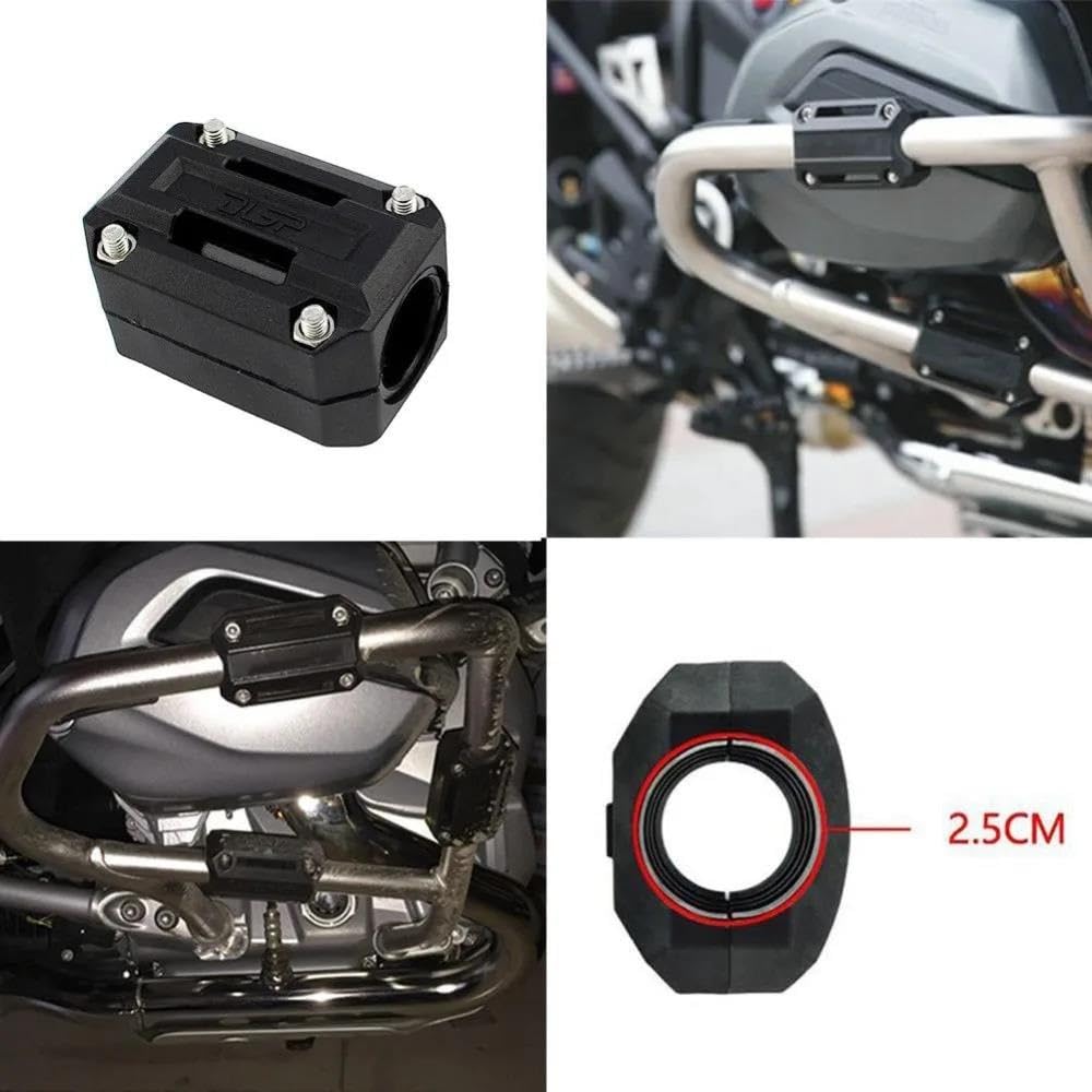 Paraurti moto 25 Millimetri Moto Paraurti Motore Protezione Di Protezione Crash Bar Decorativi Per BMW Per R1200GS LC Adv Per F800GS Per F700GS Paraurti Paramotore