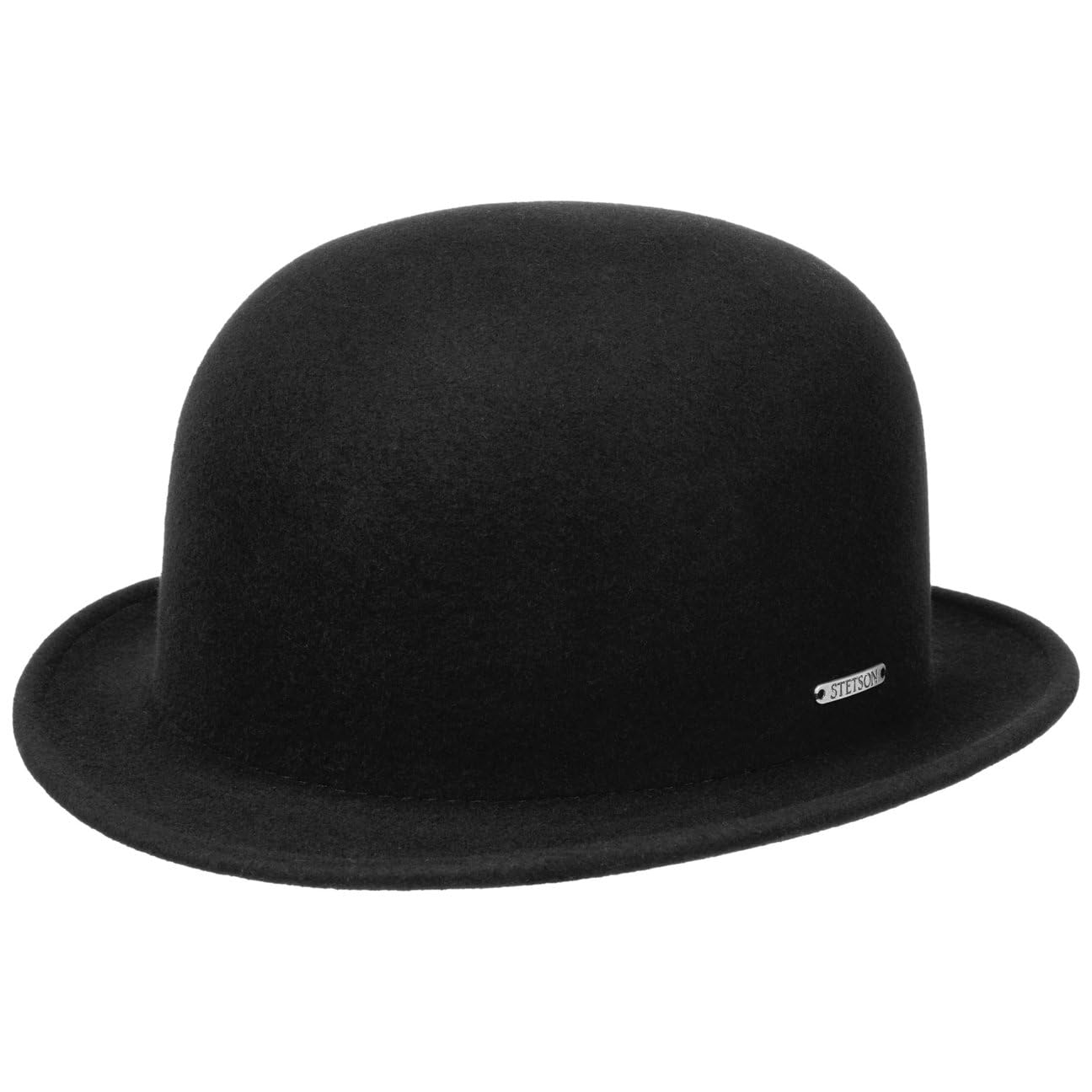 Stetson Classic Uni Bowler Wollfilzhut Einfarbig Wasserabweisend Packable Unisex Frühjahr bis Winter