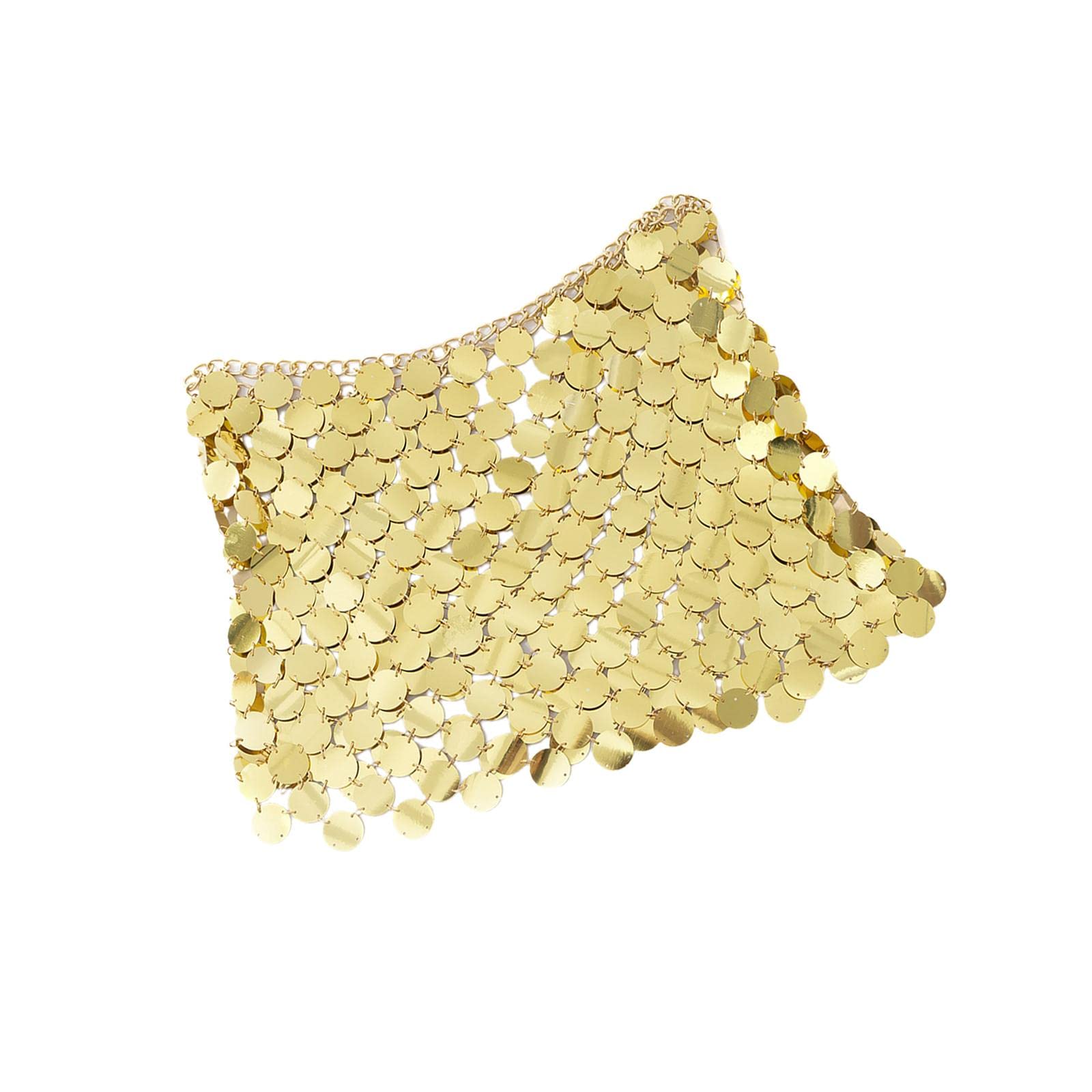 Sequin Skirt Body Accessories Fashion for Nightclub Party Summer Aureate-image-0