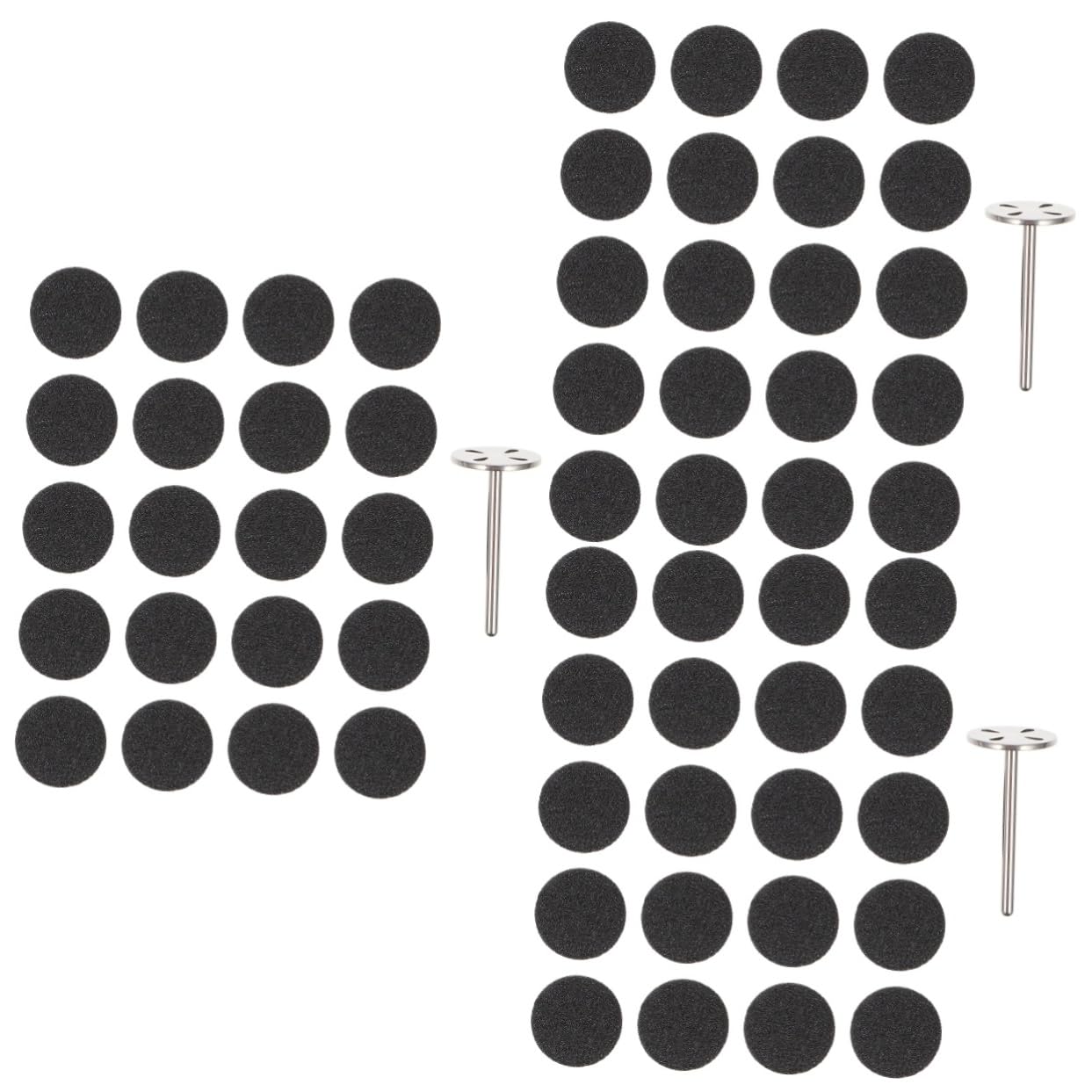 FRCOLOR 3sets Dischi Abrasivi Per Unghie Accessori Per Pedicure e Manicure Esfolianti Per La Unghie Per e
