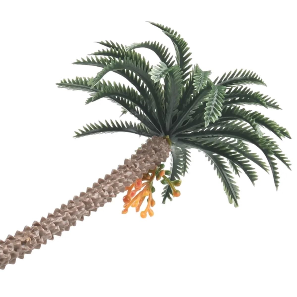 Landscape Greenery 10pcs Scenery Model Plastic Coconut Palm Trees, 15/12/9cm Tree, Bonsai Craft Micro Landscape DIY Decor(12CM)