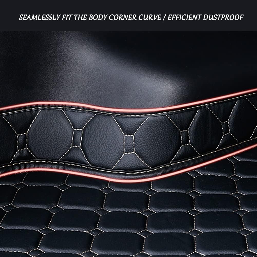 Tapis Coffre Voiture Peugeot 3008 E3008 P64 2024-2025 - Cuir Imperméable, Anti-rayures, Protection Intérieur