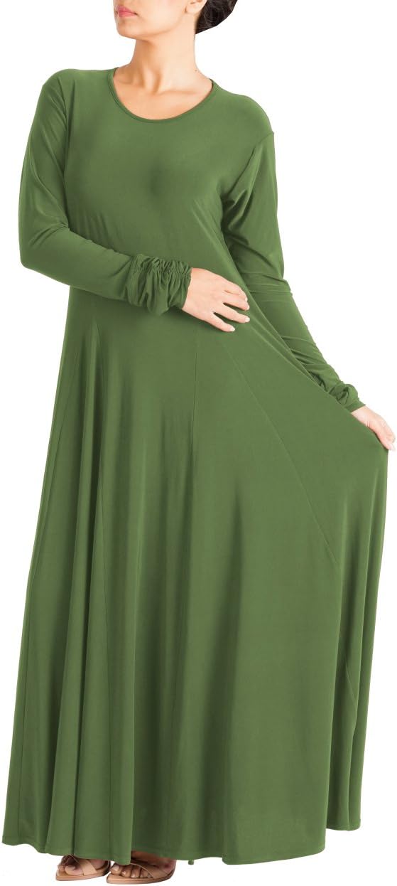 Umbrella Abaya - Khaki 14 58